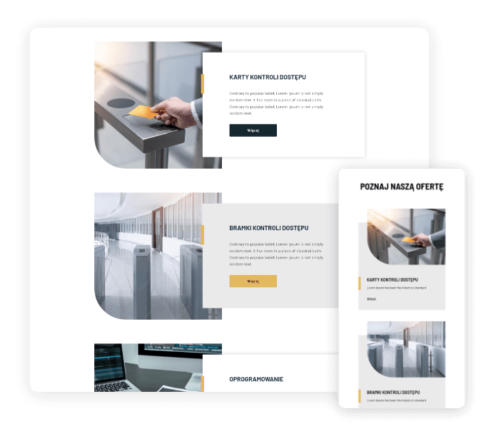 Pokaż, co masz do zaoferowania