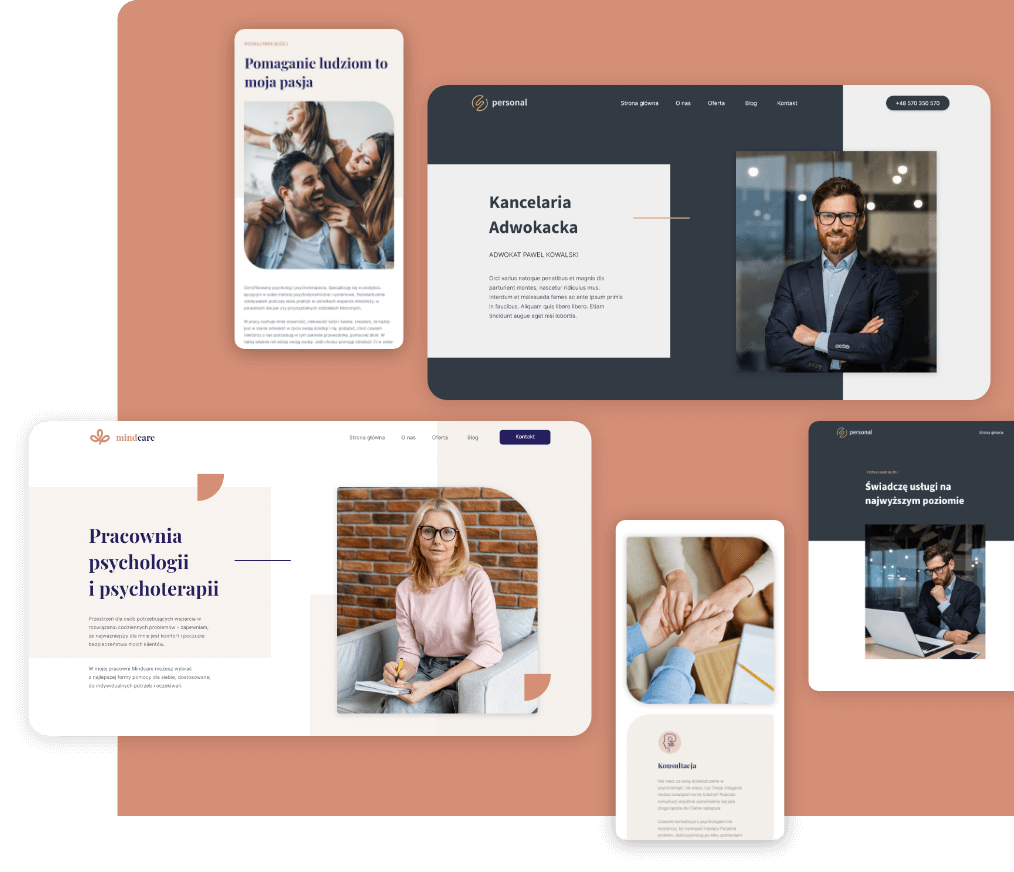 Odkryj stronę dedykowaną marce osobistej. Sprawdź, dla jakich branż mamy rozwiązanie.